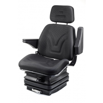  Fotel siedzenie ciągnikowe pneumatyczne komfortowe materiałowe  MONTANA 2- cętki